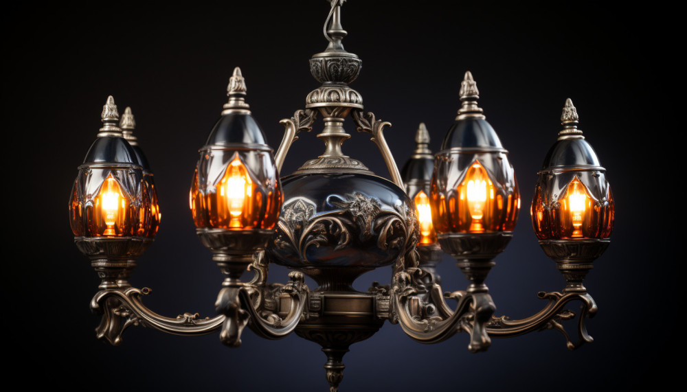 Lustre argenté